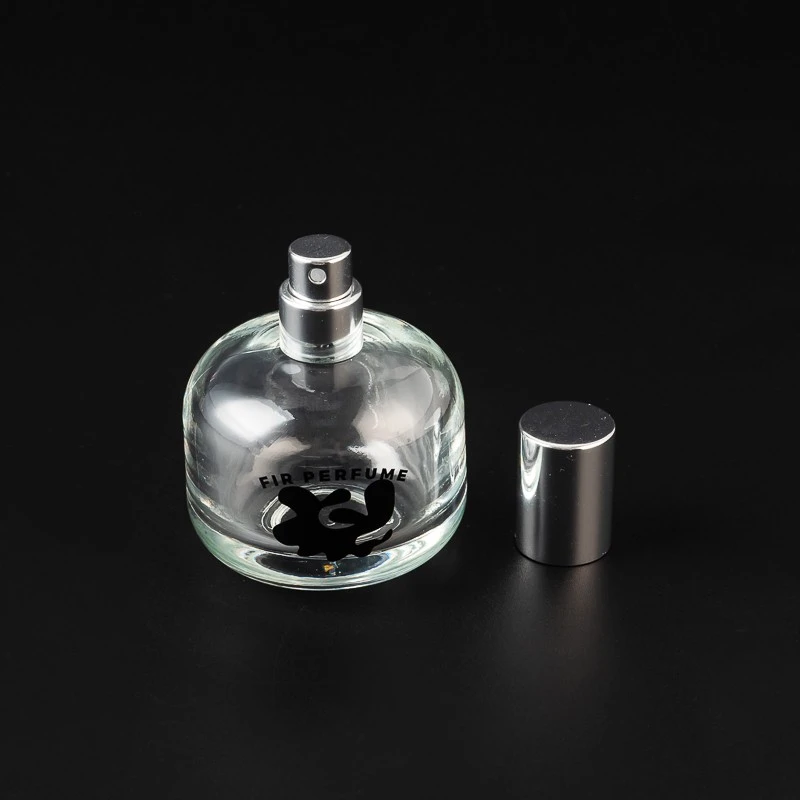 Uusi loma tyhjä lasi hajustepullo