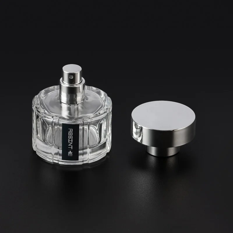 Ylellinen kystan tyylinen lasihajuvesi pullo