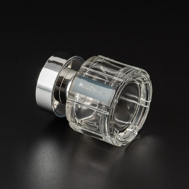 Ylellinen kystan tyylinen lasihajuvesi pullo