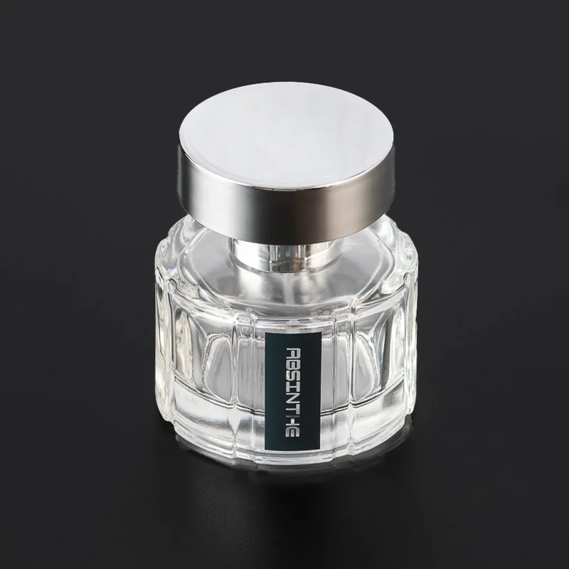 Ylellinen kystan tyylinen lasihajuvesi pullo