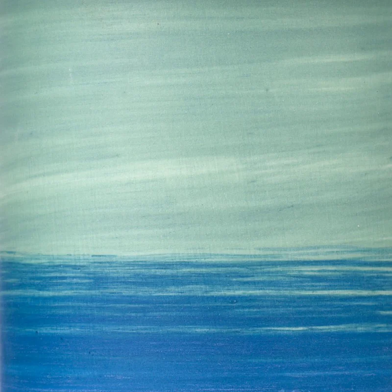 Dobavljač mat plavih keramičkih svijećnjaka u retro stilu