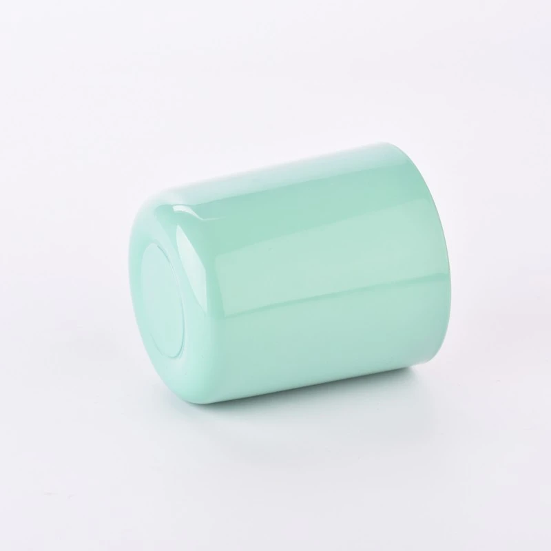 ev dekorasyonu 10oz yuvarlak alt cam mumluk