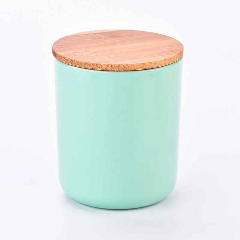 ev dekorasyonu 10oz yuvarlak alt cam mumluk