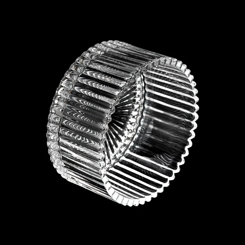 luxury 7oz glass dome candle holder