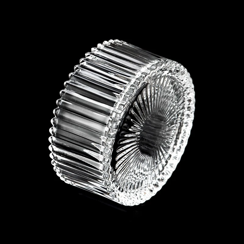 luxury 7oz glass dome candle holder