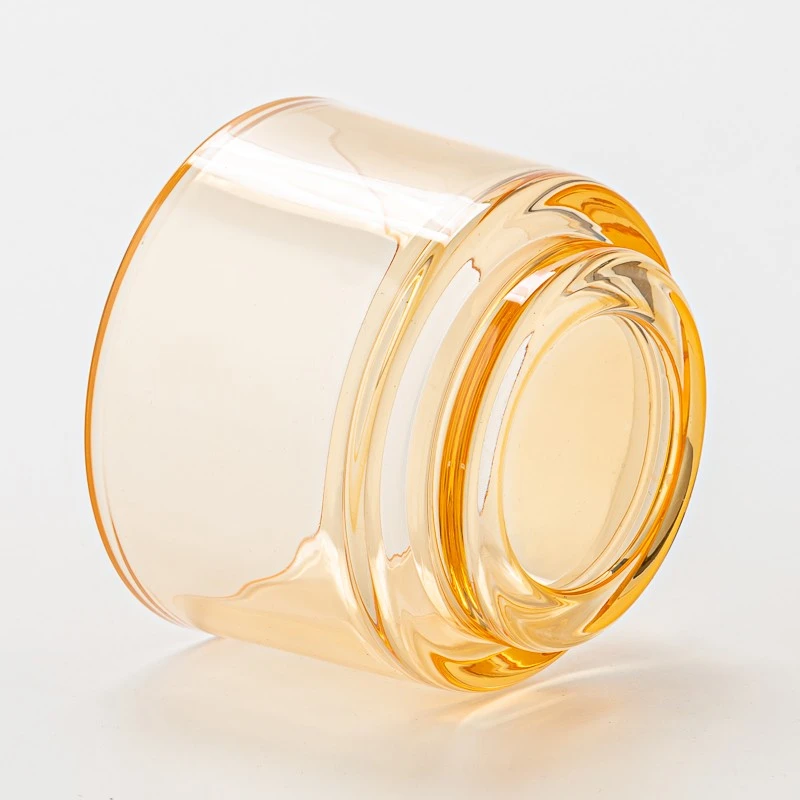 Home Decor Maliit na laki ng baso ng kandila ng kandila