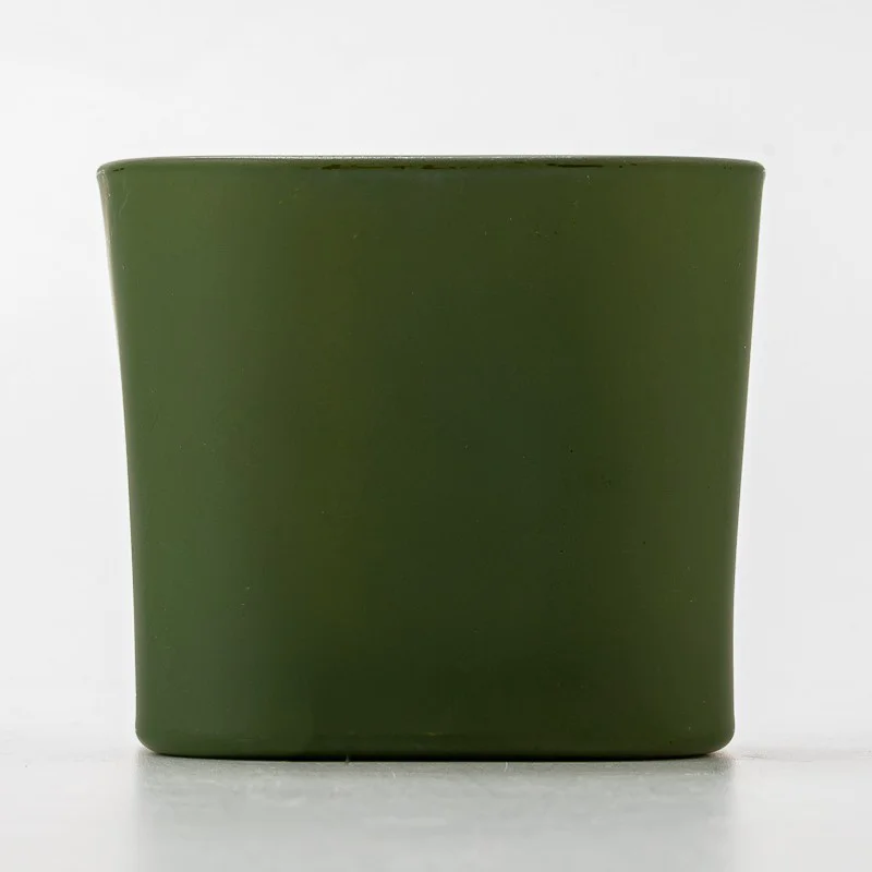  New Design Scented square Glass Jar Elegant Glass Jar Wholesale