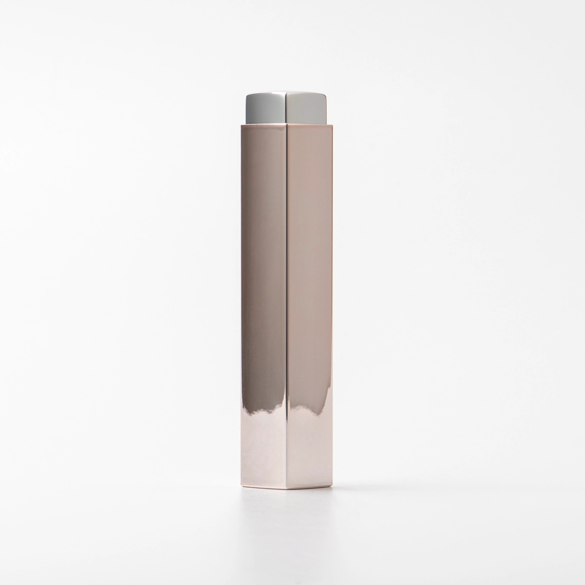 Wholesale Square Pink Travel Perfume Mini Bottle 5ml  Aluminum Bottom Refillable Perfume Sprayer 