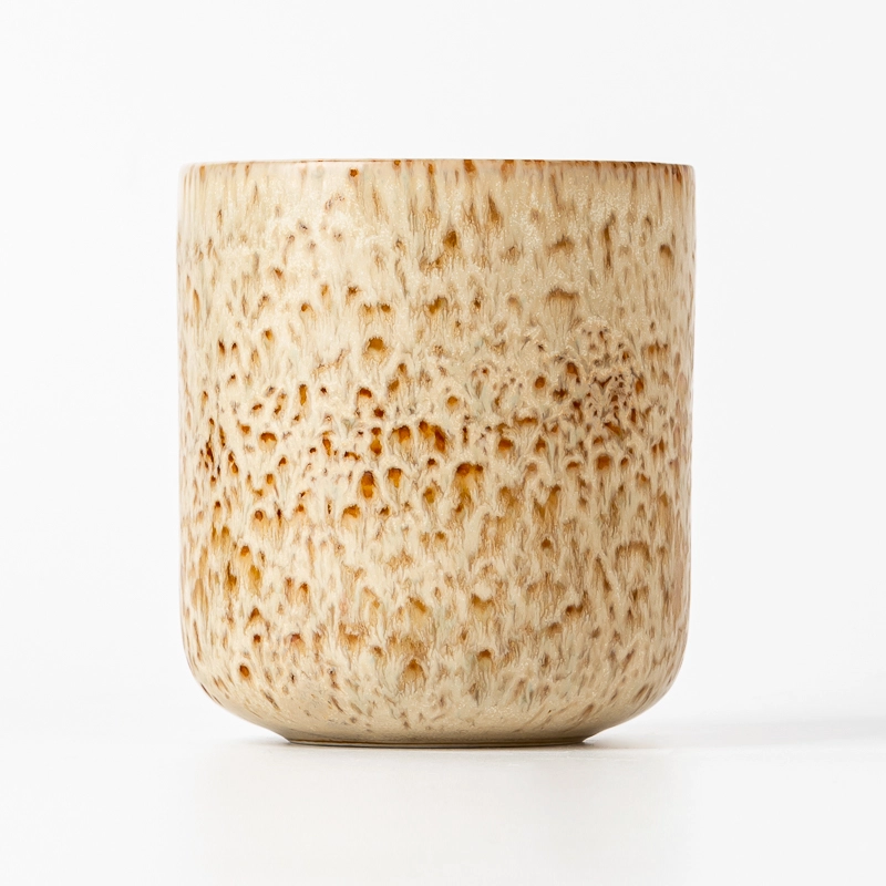 Supplier 420ml Antique Decoration Ceramic Candle Jar