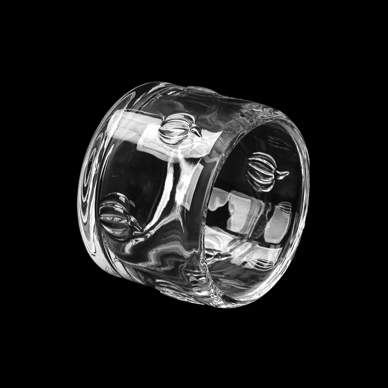 Unikátní 5oz 9oz dýňové skleněné svícny velkoobchod