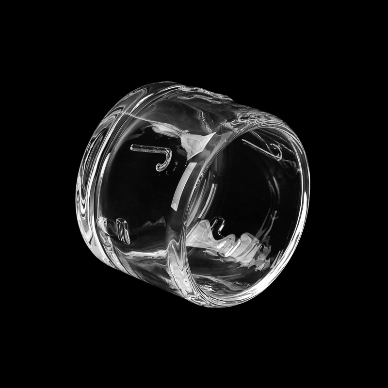 5oz Christmas decoration glass candle jar