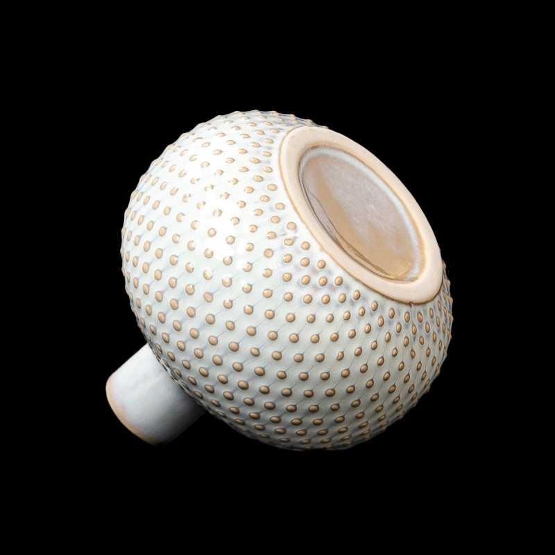 Wholesale White Spot Ceramic Bottle Aroma Reed Diffuser 