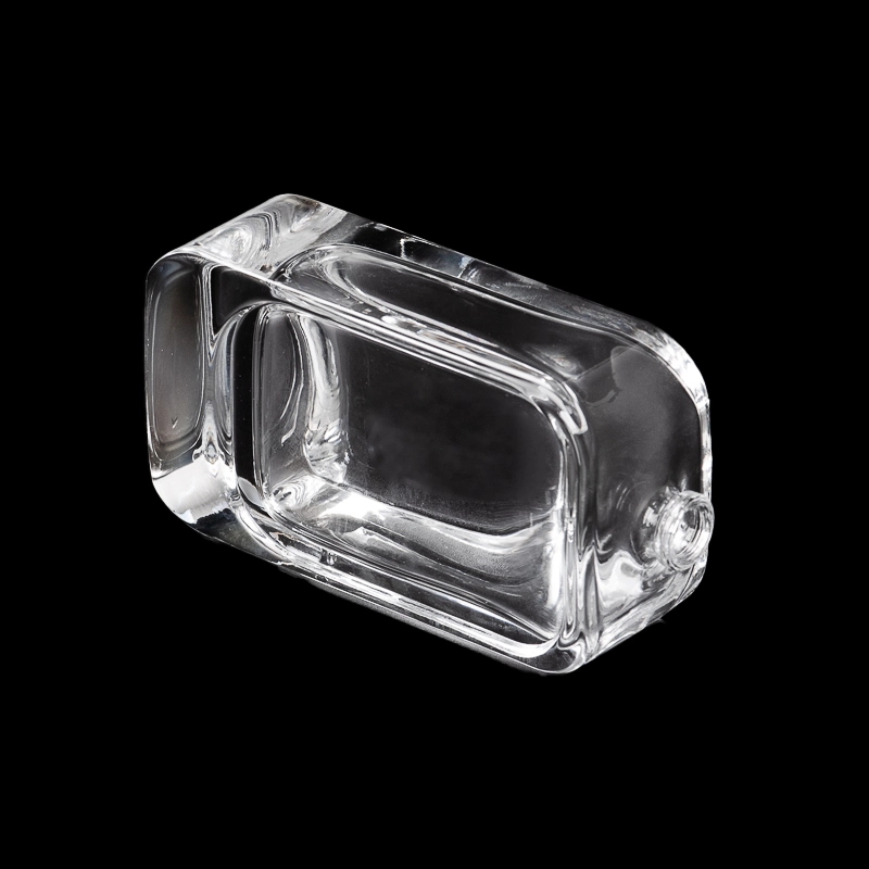 Luxury Thick Bottom Customize Logo 105ml Glass Perfume Bottle Manufacturing