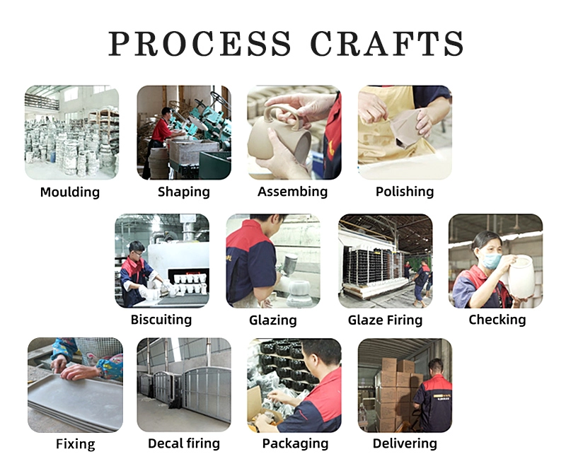 Custom Mountain Sea Gradient Kiln-Glazed Ceramic Reed Diffuser Bottles