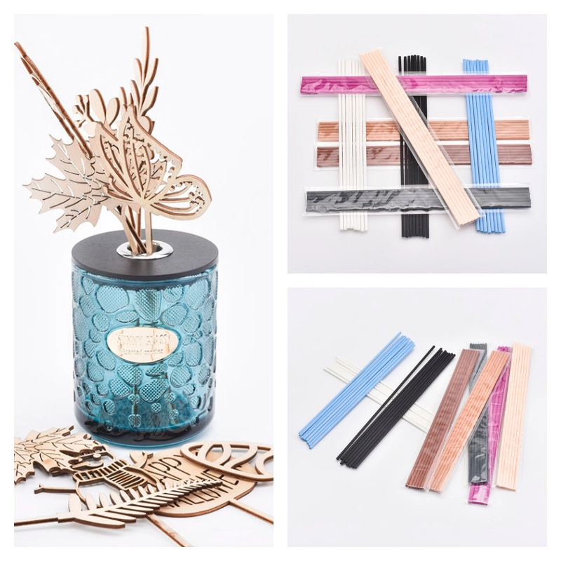 Custom Mountain Sea Gradient Kiln-Glazed Ceramic Reed Diffuser Bottles