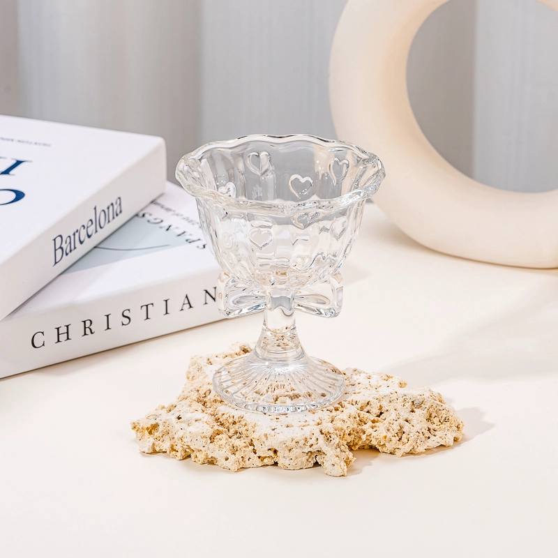 Luxury Crystal Glass Customizable Color Candle Holder for Home Decor Weddings & Tealight Use