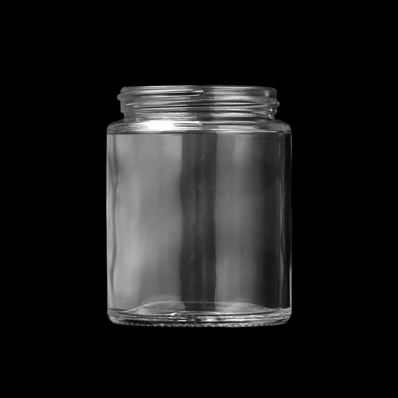 2 unssia lasisäiliö Lasi Tin Mason Jar kierrettävällä kannella