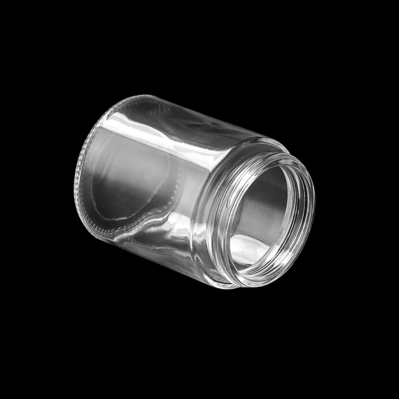 2 unssia lasisäiliö Lasi Tin Mason Jar kierrettävällä kannella