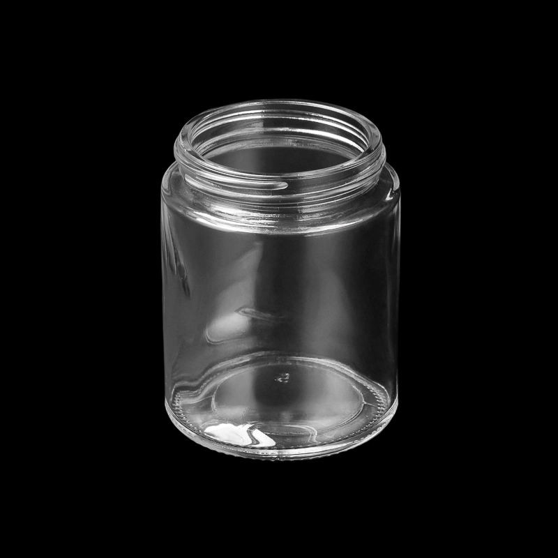 Kiina 2 unssia lasisäiliö Lasi Tin Mason Jar kierrettävällä kannella valmistaja
