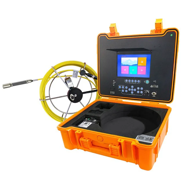 HD Push Rod Pipe Wall Inspection Camera System