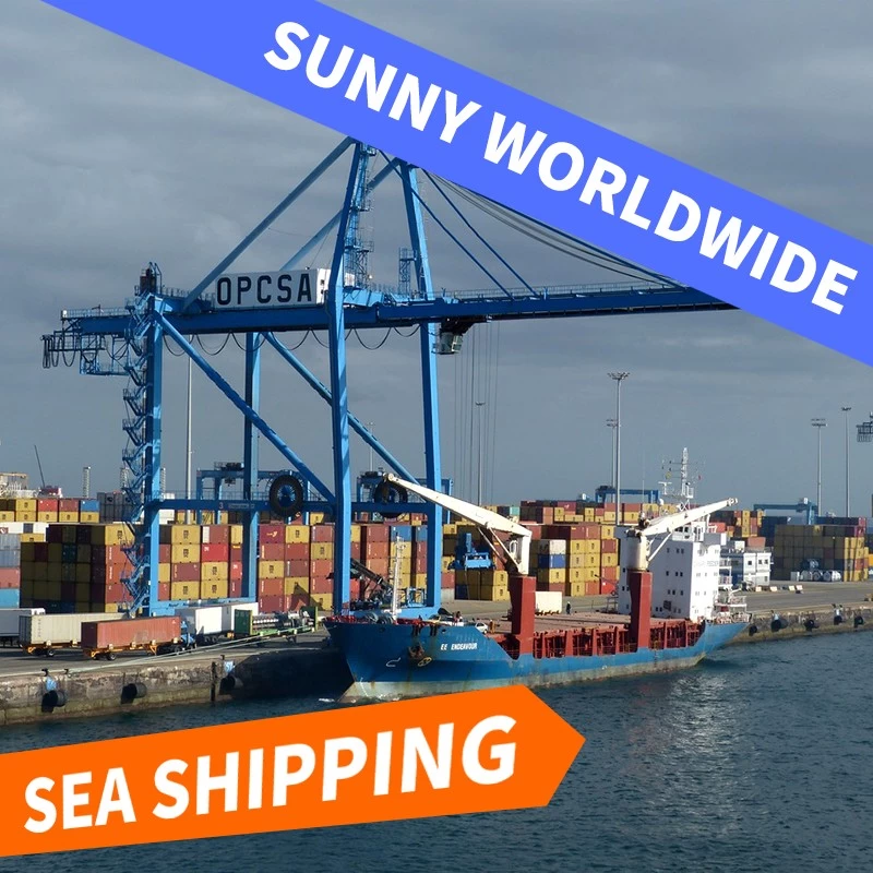 Door to door China to UK Felixstowe DDU FCL container 20GP 40GP cargo ship logistics services
