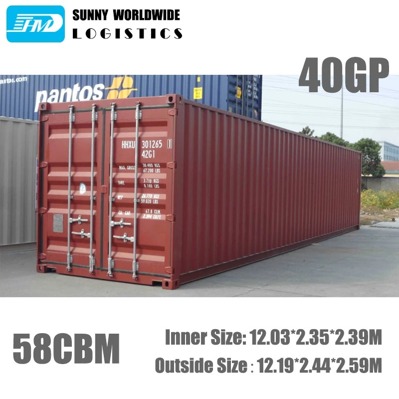 Freight forwarder china to Germany door to door service FCL container sea warehouse in Shenzhen