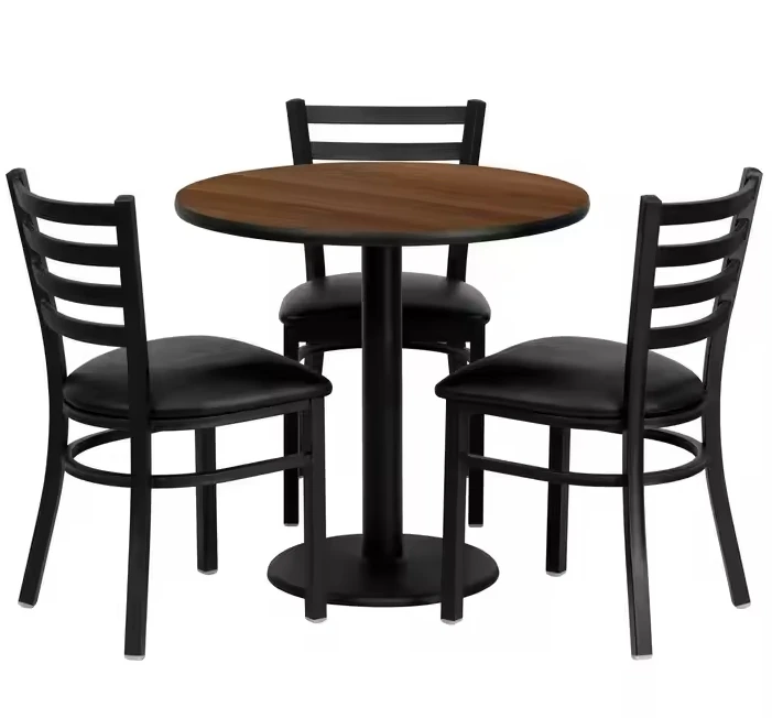 Wholesale Modern Metal Restaurant Furniture China Hotel Supplies Including Chair Sets for Restaurants