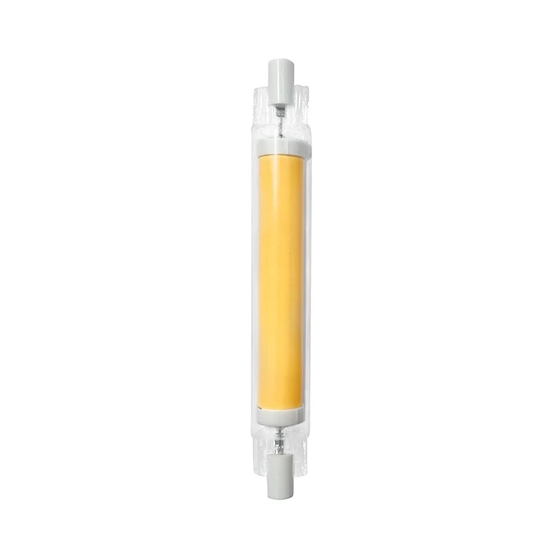 China R7S 118MM LED Glass Tube Lamp 10W Dim No Flicker manufacturer