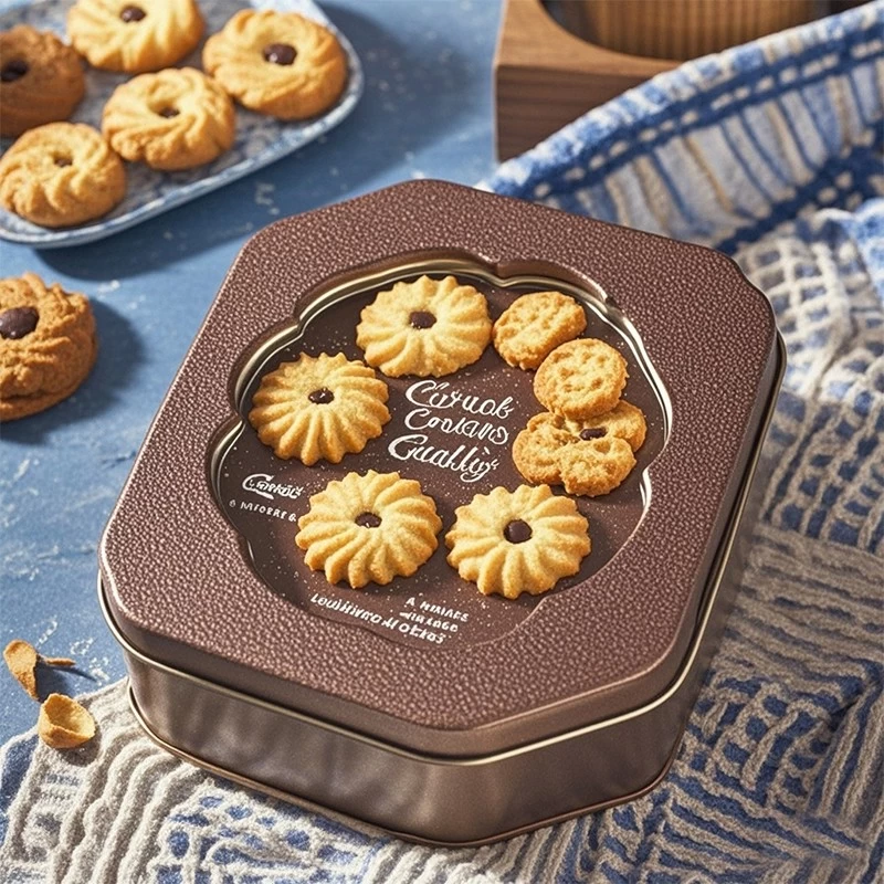 What are the advantages of wholesale cookie tin boxes from China