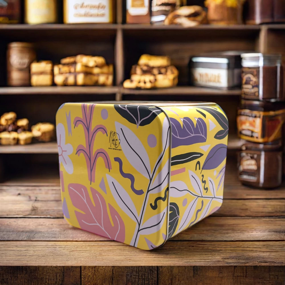 How is tin box packaging used in the food, pharmaceutical and other industries