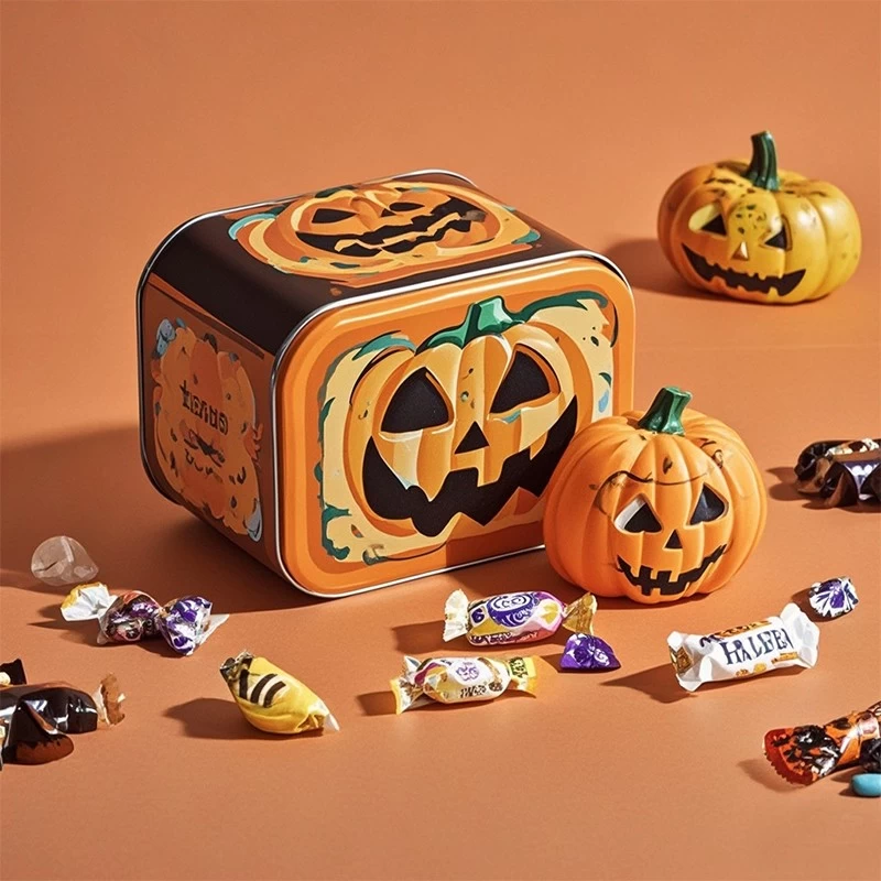 What aspects should be paid attention to when customizing Halloween gift candy tin box