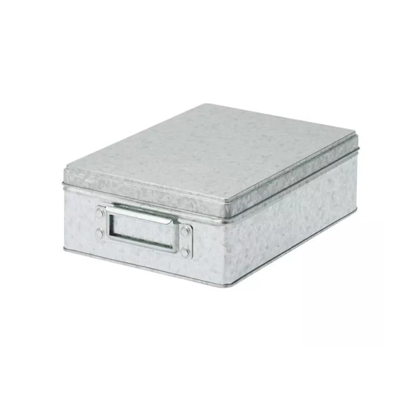 Difference between frosted iron container and tin-plated iron container