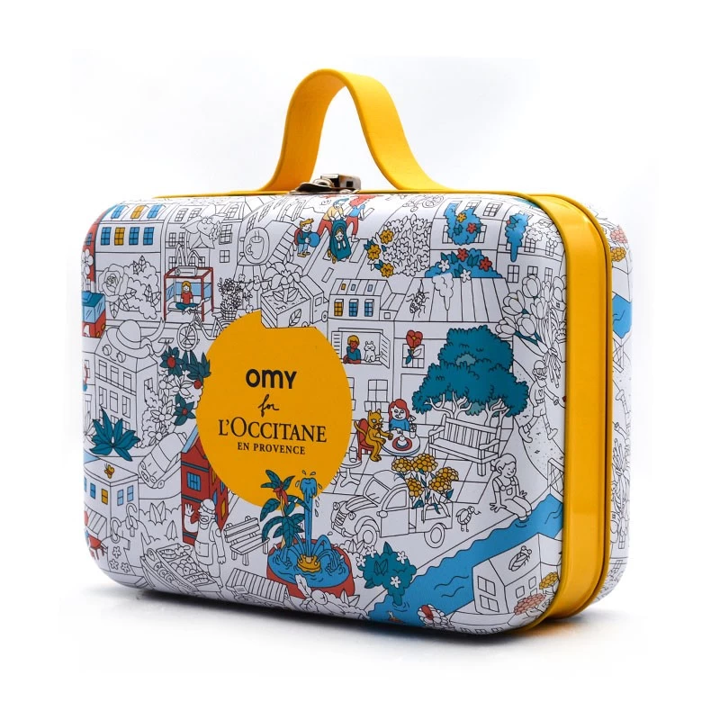 China Metal Tin Can Suitcase manufacturer