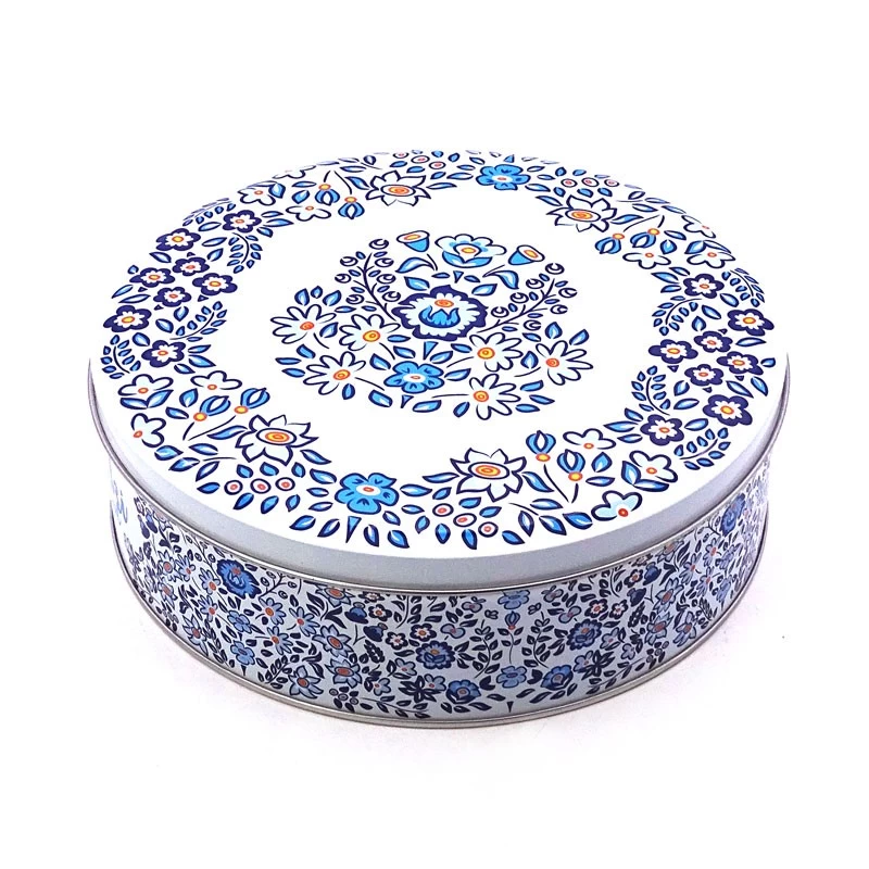 الصين Custom Round Cookies Tin Box - COPY - n41rf3 الصانع