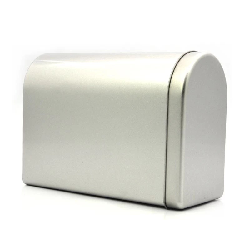China Manufacturer Mailbox Shape Tin Box With Hinged Lid manufacturer