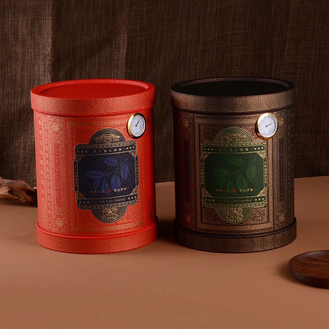 Food Grade Luxury Tea Container Tin Gift Box Packaging Custom Tin Can Manufacturers
