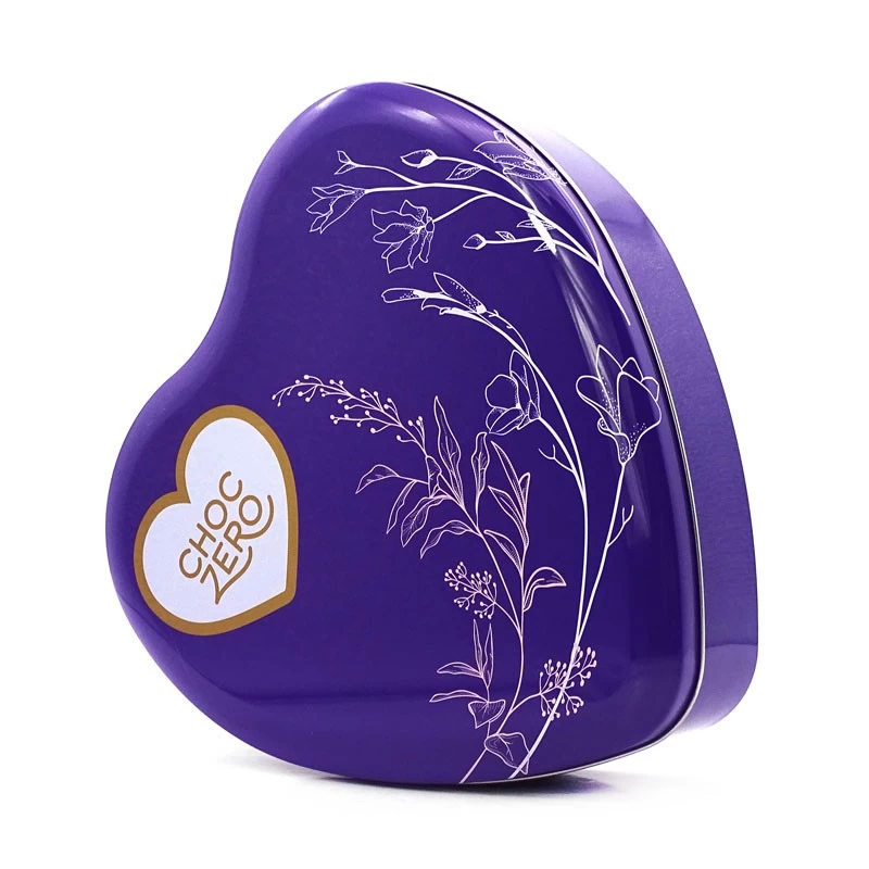 China Custom Chocolate Heart Tin Box manufacturer