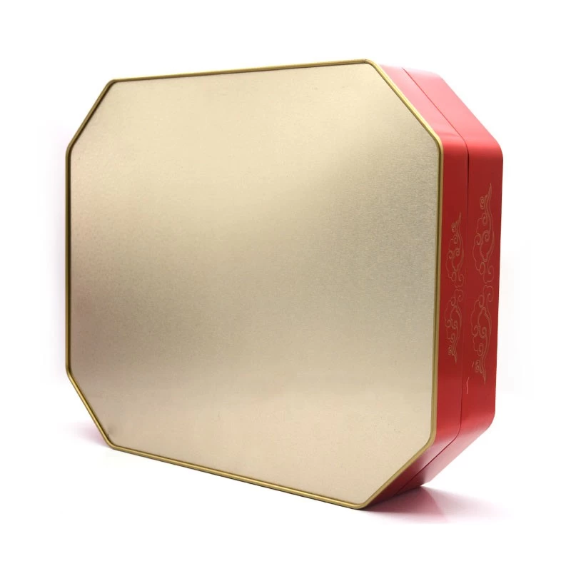 China Wholesale Customized Printed Empty Octagonal Tin Boxes manufacturer