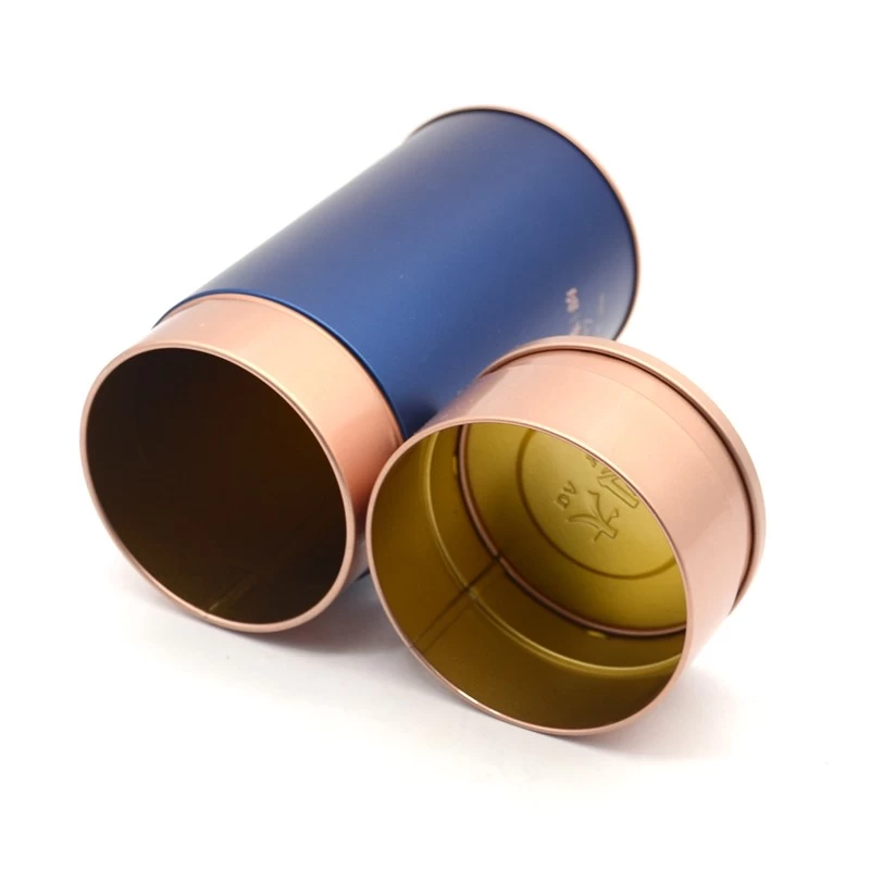 Airtight Coffee Bean Tin Cans Food Grade Tea Tin Box Canister
