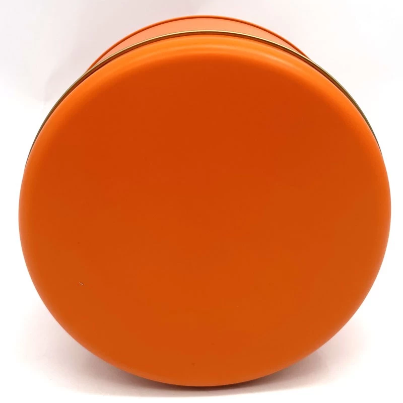 China High Quality Circle Metal Cake Tin Container manufacturer