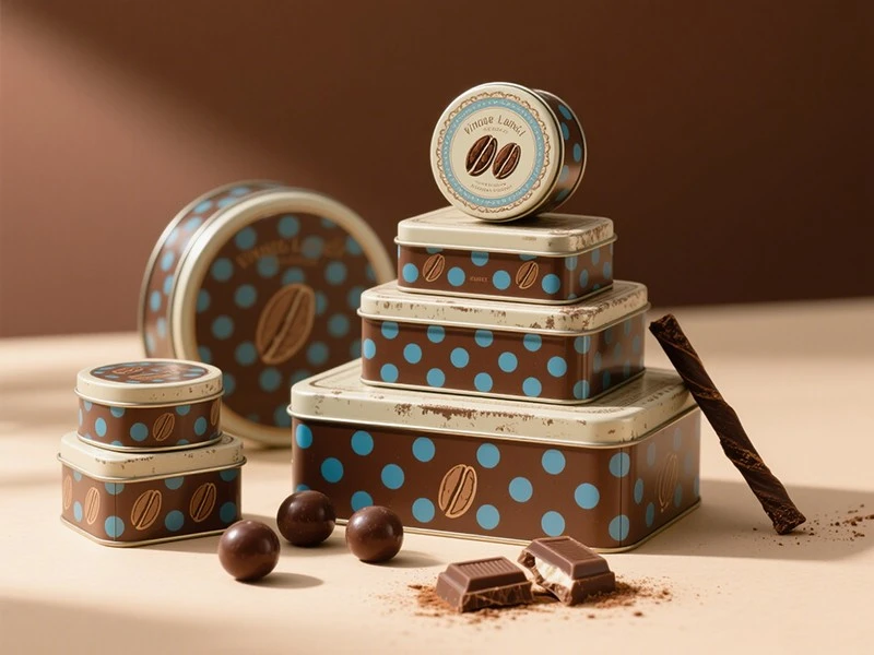 Nhà sản xuất hộp thiếc sô cô la - Bao bì thanh lịch cho Sweet Delights