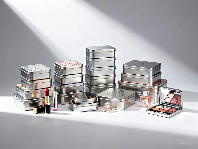 Pembungkusan timah logam tersuai untuk kosmetik dan produk kecantikan
