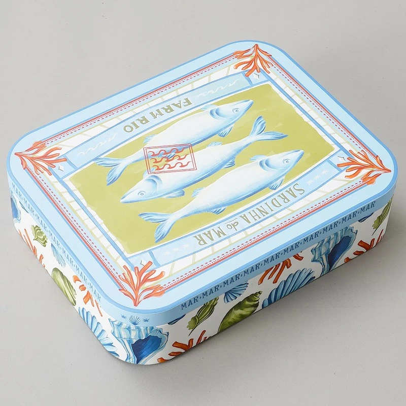 Trung Quốc Bao bì hộp thiếc thực phẩm hình chữ nhật tùy chỉnh nhà chế tạo