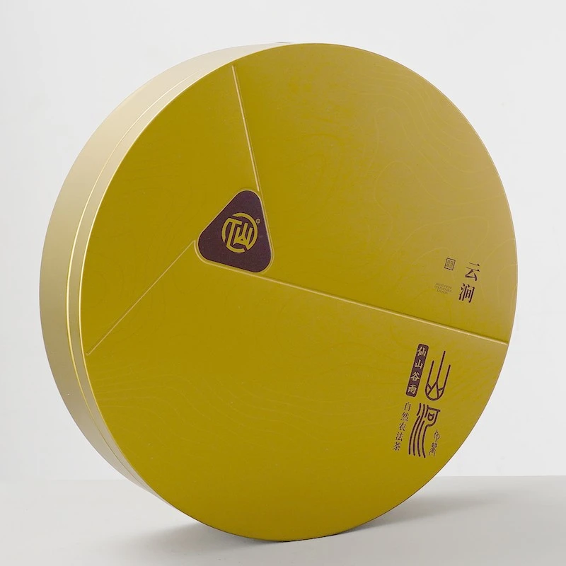 Trung Quốc Bao bì kim loại hộp thiếc tròn in tùy chỉnh nhà chế tạo