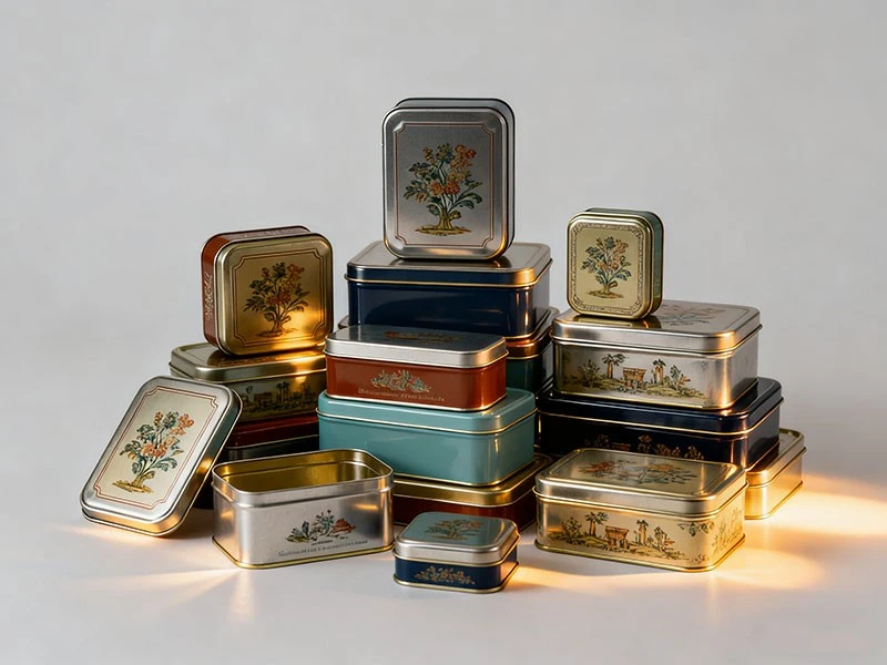 Многоразовые металлические подарочные контейнеры для устойчивого развития бренда