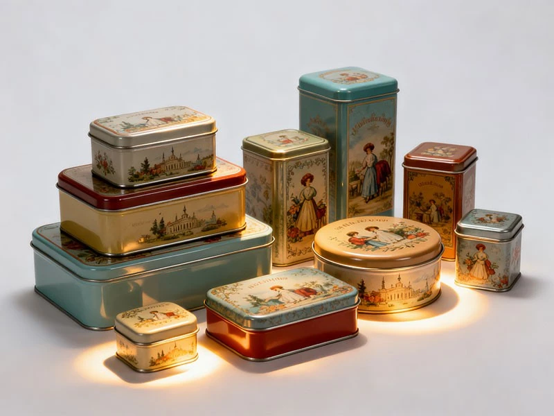 Recipientes de lata para cosméticos – Design elegante e durabilidade funcional