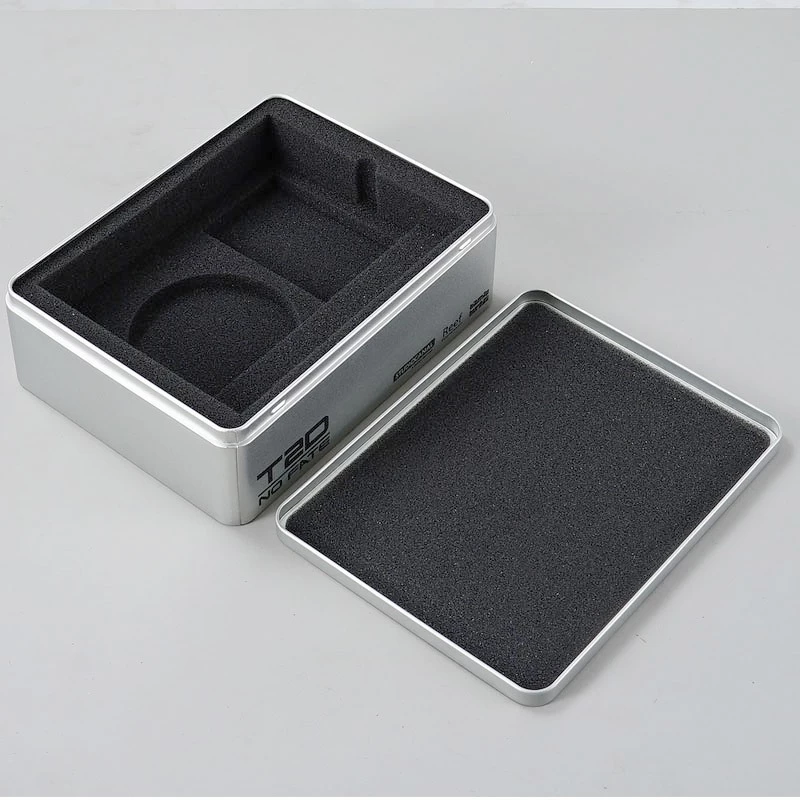 الصين حاوية تغليف معدنية مستطيلة الشكل مخصصة الصانع