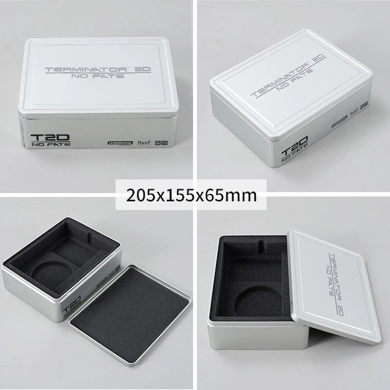 الصين حاوية تغليف معدنية مستطيلة الشكل مخصصة الصانع