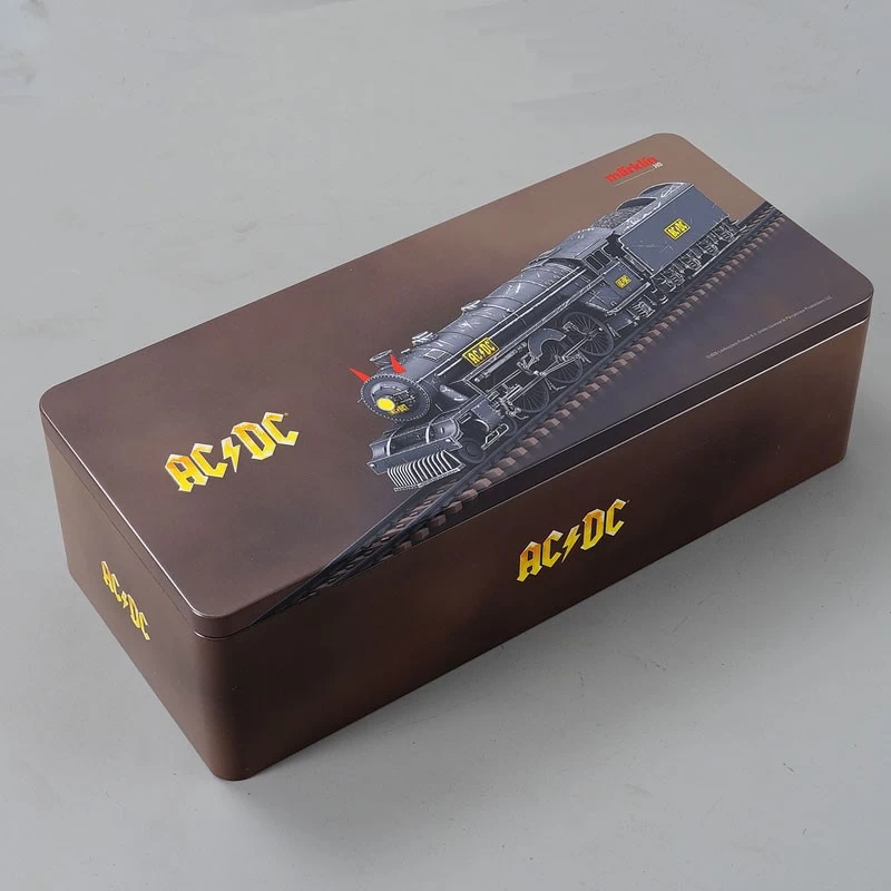 China Caixa de armazenamento retangular de metal para brinquedos personalizada fabricante