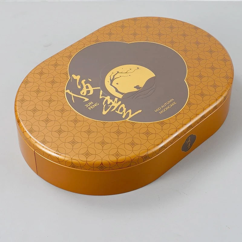 China Custom Printed Food Tin Packaging Metal Boxes manufacturer